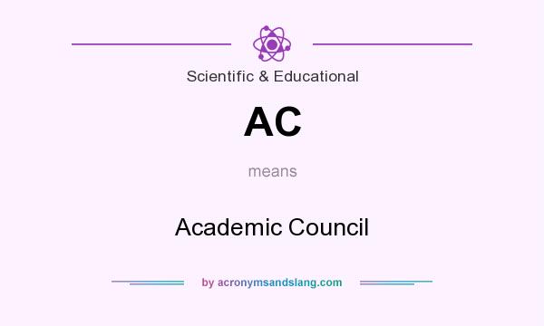 What does AC mean? It stands for Academic Council