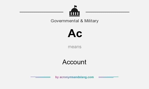 What does Ac mean? It stands for Account