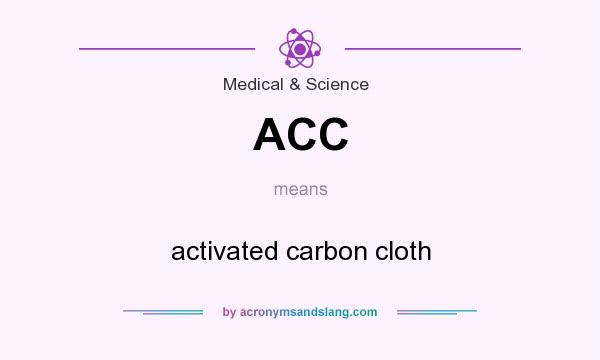 What does ACC mean? It stands for activated carbon cloth
