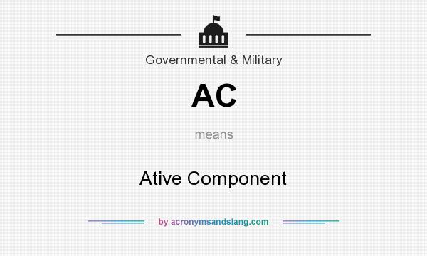 What does AC mean? It stands for Ative Component