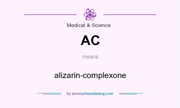 What does AC mean? It stands for alizarin-complexone