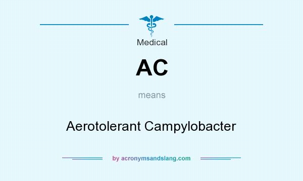 What does AC mean? It stands for Aerotolerant Campylobacter
