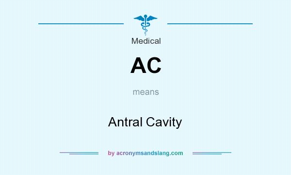 What does AC mean? It stands for Antral Cavity