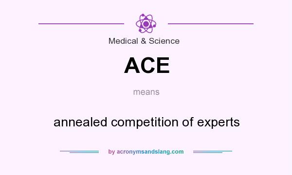What does ACE mean? It stands for annealed competition of experts