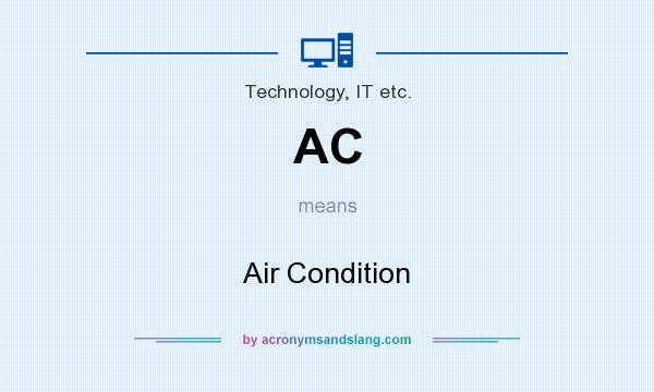 What does AC mean? It stands for Air Condition