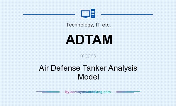 What does ADTAM mean? It stands for Air Defense Tanker Analysis Model
