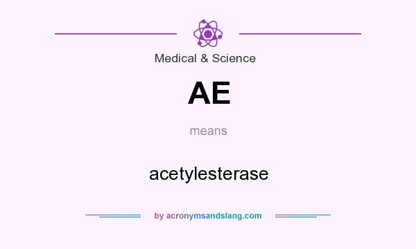 What does AE mean? It stands for acetylesterase