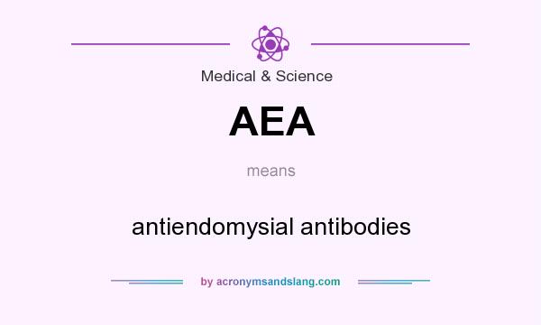 What does AEA mean? It stands for antiendomysial antibodies