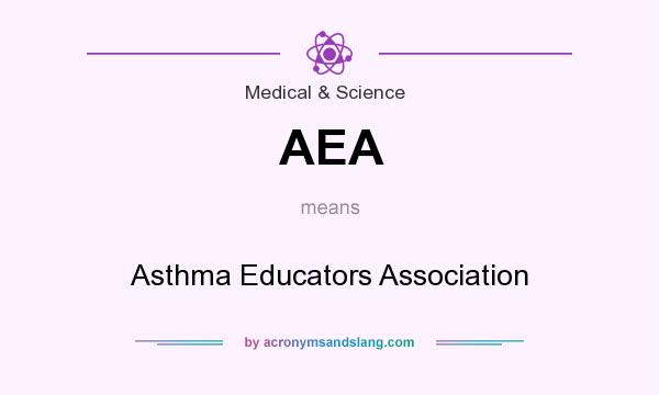 What does AEA mean? It stands for Asthma Educators Association