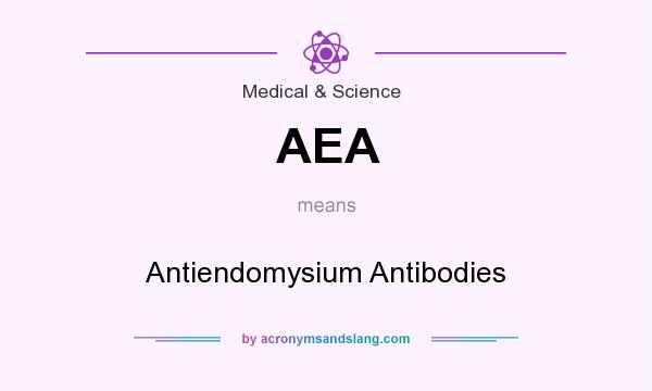 What does AEA mean? It stands for Antiendomysium Antibodies