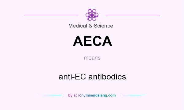 What does AECA mean? It stands for anti-EC antibodies