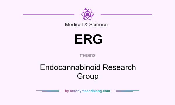 What does ERG mean? It stands for Endocannabinoid Research Group