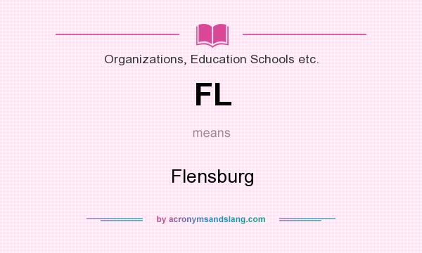 What does FL mean? It stands for Flensburg