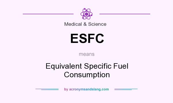 What does ESFC mean? It stands for Equivalent Specific Fuel Consumption