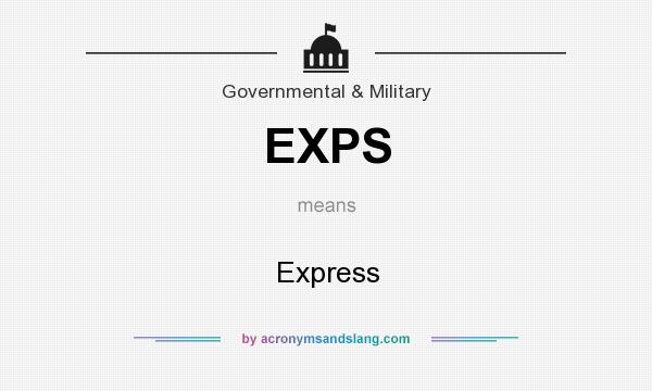 What does EXPS mean? It stands for Express