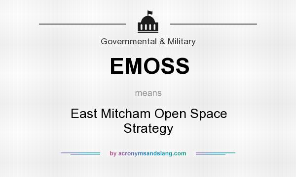 What does EMOSS mean? It stands for East Mitcham Open Space Strategy
