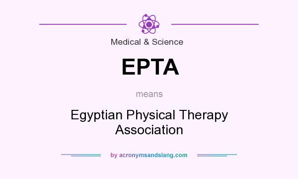 What does EPTA mean? It stands for Egyptian Physical Therapy Association