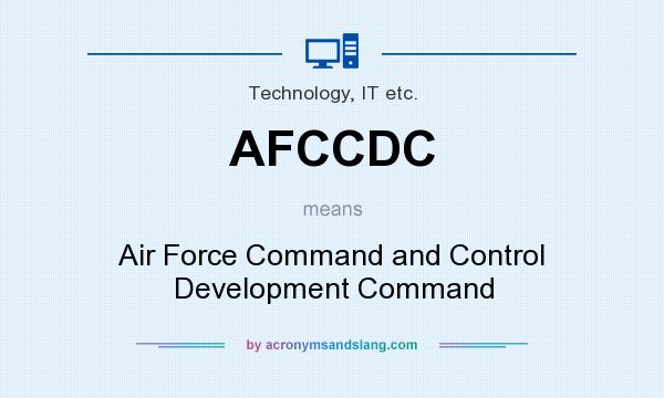 What does AFCCDC mean? It stands for Air Force Command and Control Development Command