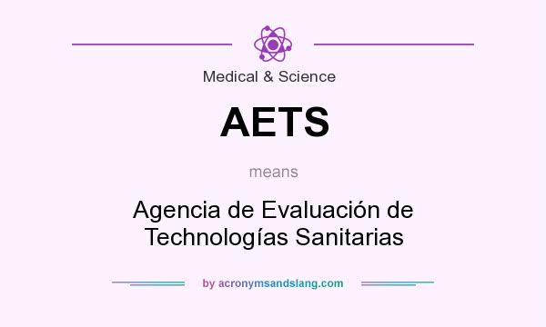 What does AETS mean? It stands for Agencia de Evaluación de Technologías Sanitarias