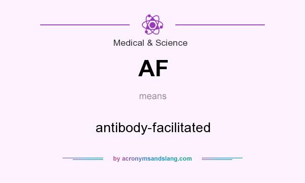 What does AF mean? It stands for antibody-facilitated