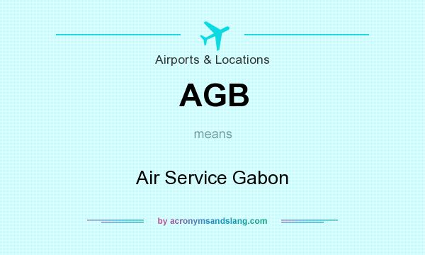 What does AGB mean? It stands for Air Service Gabon