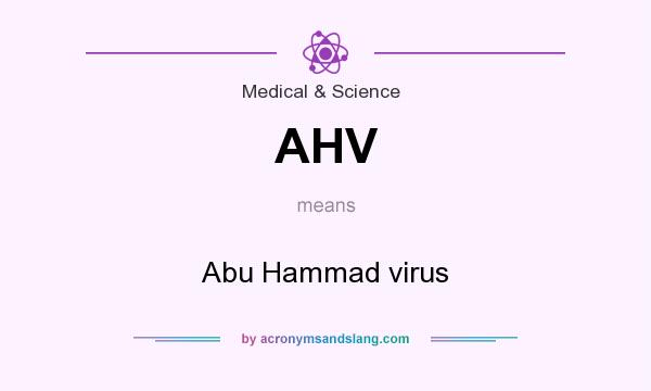 What does AHV mean? It stands for Abu Hammad virus