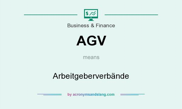 What does AGV mean? It stands for Arbeitgeberverbände