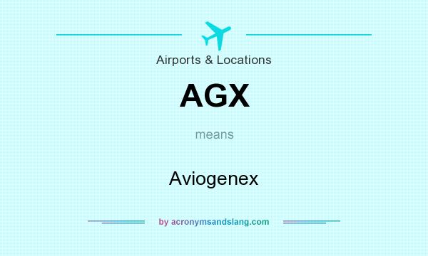 What does AGX mean? It stands for Aviogenex