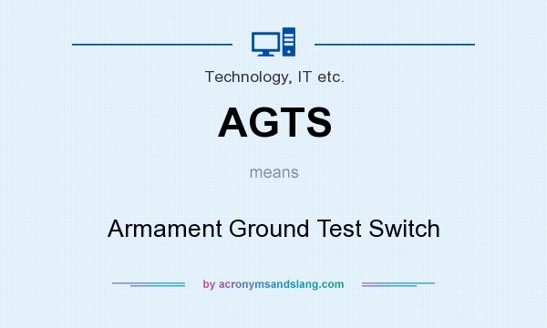 What does AGTS mean? It stands for Armament Ground Test Switch