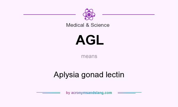 What does AGL mean? It stands for Aplysia gonad lectin