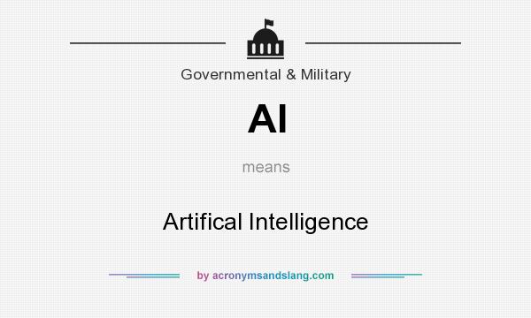 What does AI mean? It stands for Artifical Intelligence