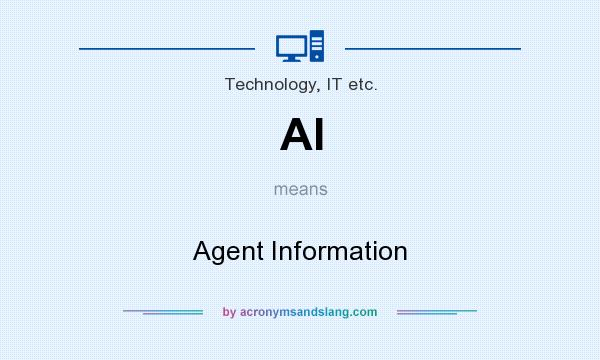 What does AI mean? It stands for Agent Information