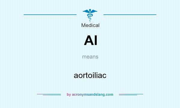 What does AI mean? It stands for aortoiliac