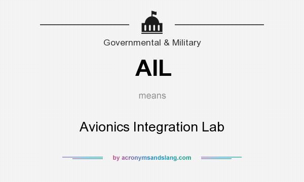 What does AIL mean? It stands for Avionics Integration Lab