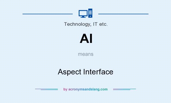 What does AI mean? It stands for Aspect Interface
