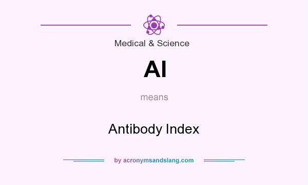 What does AI mean? It stands for Antibody Index