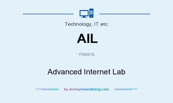 What does AIL mean? It stands for Advanced Internet Lab