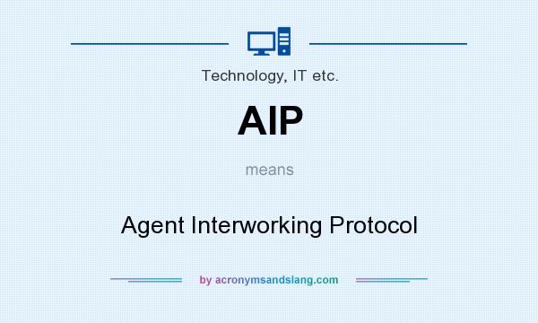 What does AIP mean? It stands for Agent Interworking Protocol