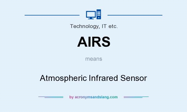 What does AIRS mean? It stands for Atmospheric Infrared Sensor