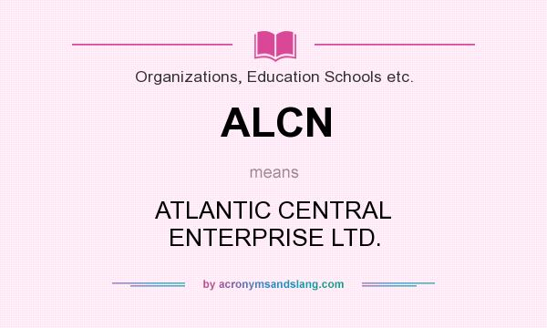 What does ALCN mean? It stands for ATLANTIC CENTRAL ENTERPRISE LTD.