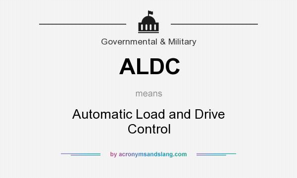 What does ALDC mean? It stands for Automatic Load and Drive Control