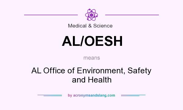 What does AL/OESH mean? It stands for AL Office of Environment, Safety and Health