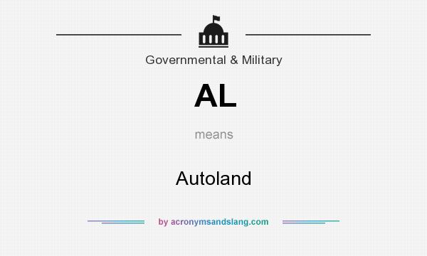 What does AL mean? It stands for Autoland