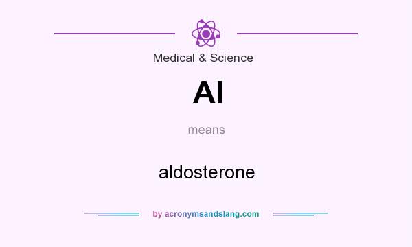 What does Al mean? It stands for aldosterone