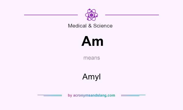 What does Am mean? It stands for Amyl