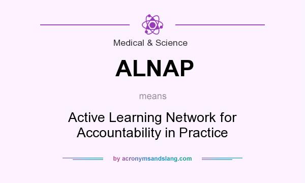 What does ALNAP mean? It stands for Active Learning Network for Accountability in Practice