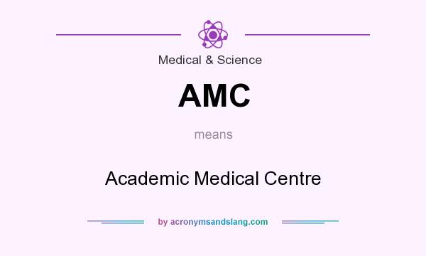 What does AMC mean? It stands for Academic Medical Centre