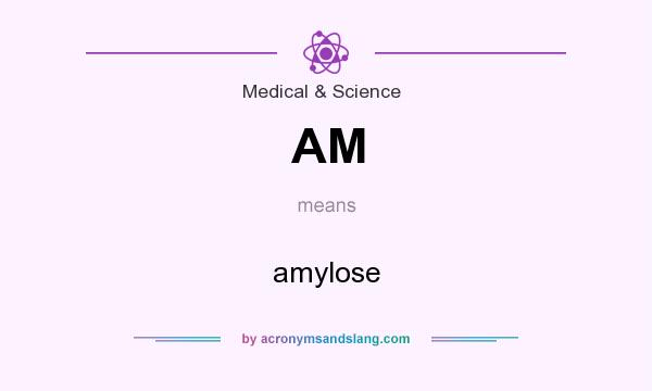What does AM mean? It stands for amylose