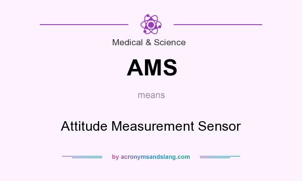 What does AMS mean? It stands for Attitude Measurement Sensor