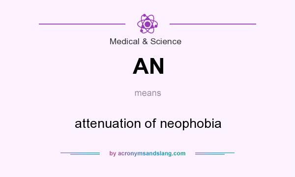What does AN mean? It stands for attenuation of neophobia